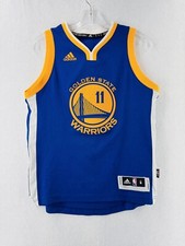 Adidas Klay Thompson Golden State Warriors Youth Medium NBA Swingmen Jersey