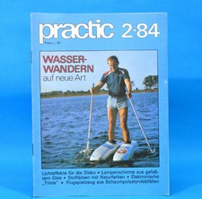 DDR practic 2 1984 Schwimmskier Triola Wurfgleiter Färben Tiffany Gepäckkoffer A