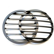 A Pair 6.5" Full Metal Alu Speaker Covers Grill For Car Audio DJ PA Speaker BLK