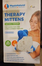 PhysioNatural Microwavable Therapy Mittens  Relief for Hands and Fingers