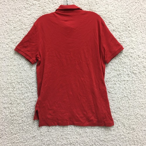 Polo Ralph Lauren Hemd Medium Erwachsene Rot Kurzarm Golf Pony Modern Fit Herren M - Bild 6 von 9