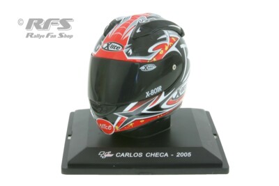 Carlos Checa X-lite Helm Helmet Ducati Desmosedici GP5 MotoGP 2005 1:5 Altaya