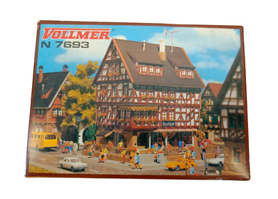 Vollmer Romantik Modell N 7693 Boutique Bausatz mit Beleuchtung Made in Germany