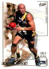 2002 WEST COAST EAGLES AFL Card PETER MATERA Exclusive