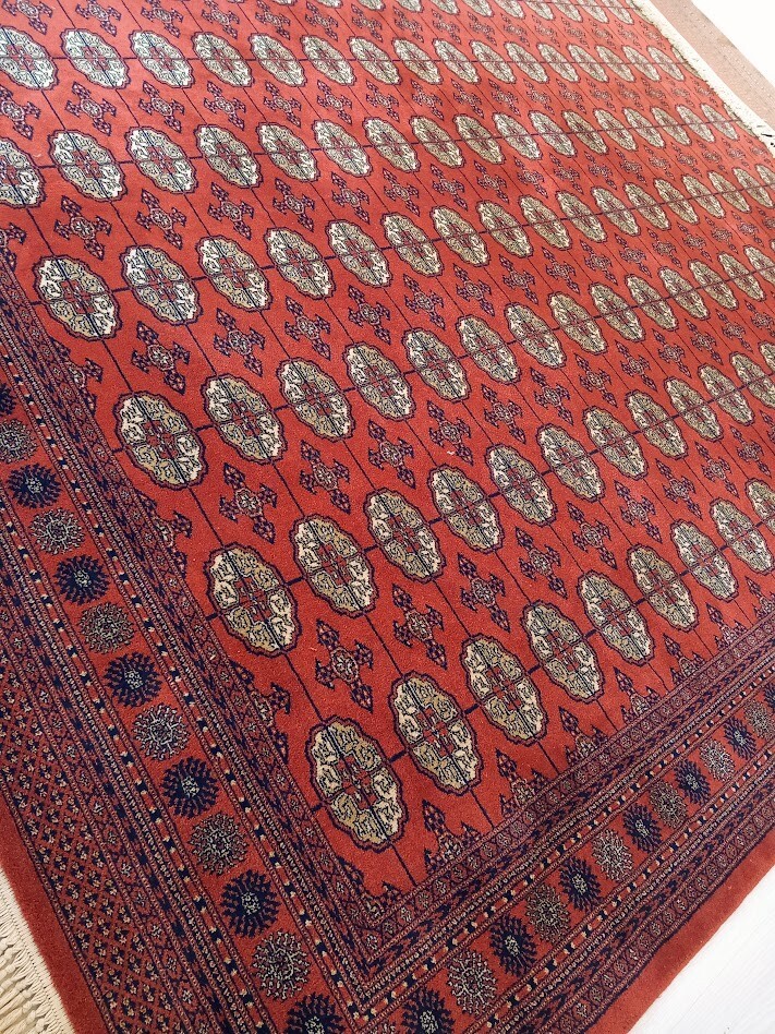 Rug 338x247cm LUXURY Afghan Bokhara John Lewis HANDMADE CARPETS 11.10x8