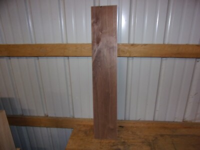 1 PC WALNUT LUMBER WOOD KILN DRIED BOARD 34 1/2''X 6 1/4''X 7/8''  LOT 2051V FLAT