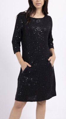 VEGAS Paris Kleid 3/4-Arm ''Cocktailkleid mit Pailletten'' - MEGA - angesagt - NEU