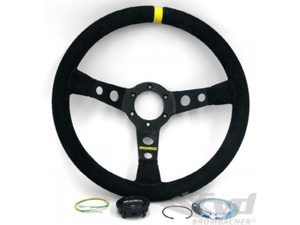 Porsche 911 912 356 944 Steering Wheel Momo Mod 07 Suede Ebay