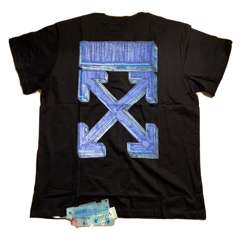 off white blue arrow