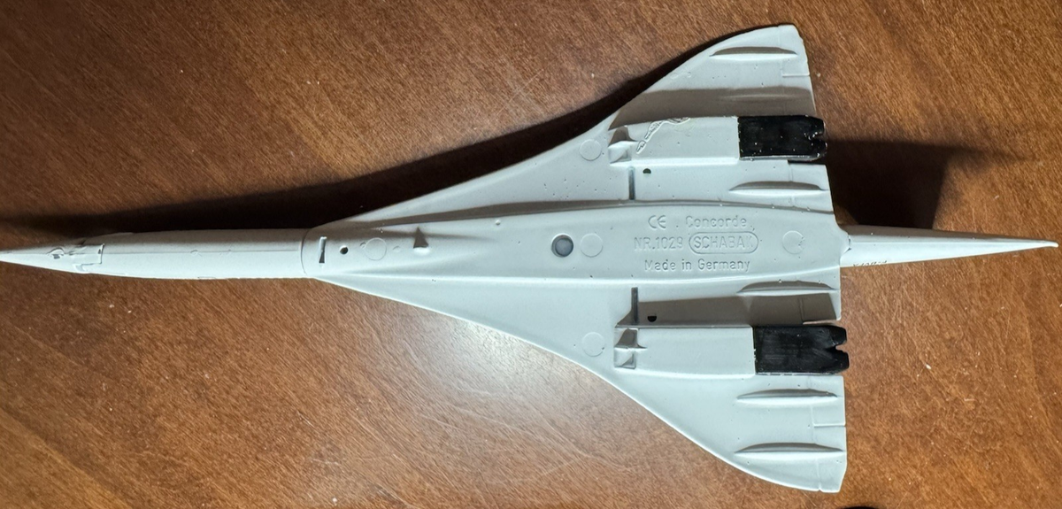SCHABAK☆Concorde NR.1029 Schabak ~ Air France Concorde ~ 1:250 Scale Diecast Model