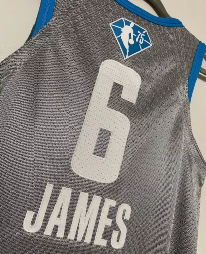 耐克 2022 NBA 全明星赛球队勒布朗詹姆斯湖人队正品球衣 40 全新带标签 NBA - 第 4 张/共 5 张