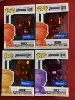 Lot 4 Marvel Avengers Endgame Funko Pop HULK #499 Walmart Exclusive