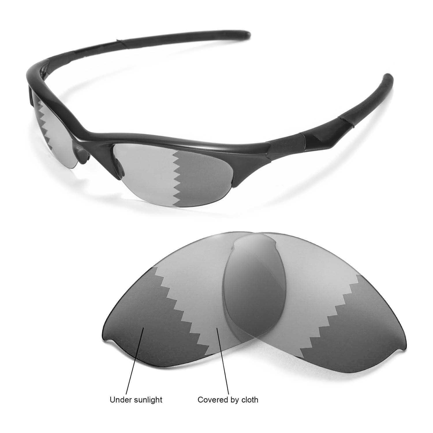 Walleva Replacement Lenses for Oakley Half Jacket Sunglasses - Multiple ...