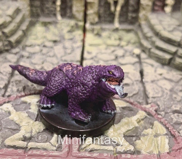 Monitor Lizard D&D Miniature Dungeons Dragons Pathfinder Beast Giant