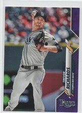 2020 Topps Series 1 MEIJER PURPLE #211 Trevor Richards TAMPA BAY RAYS 5