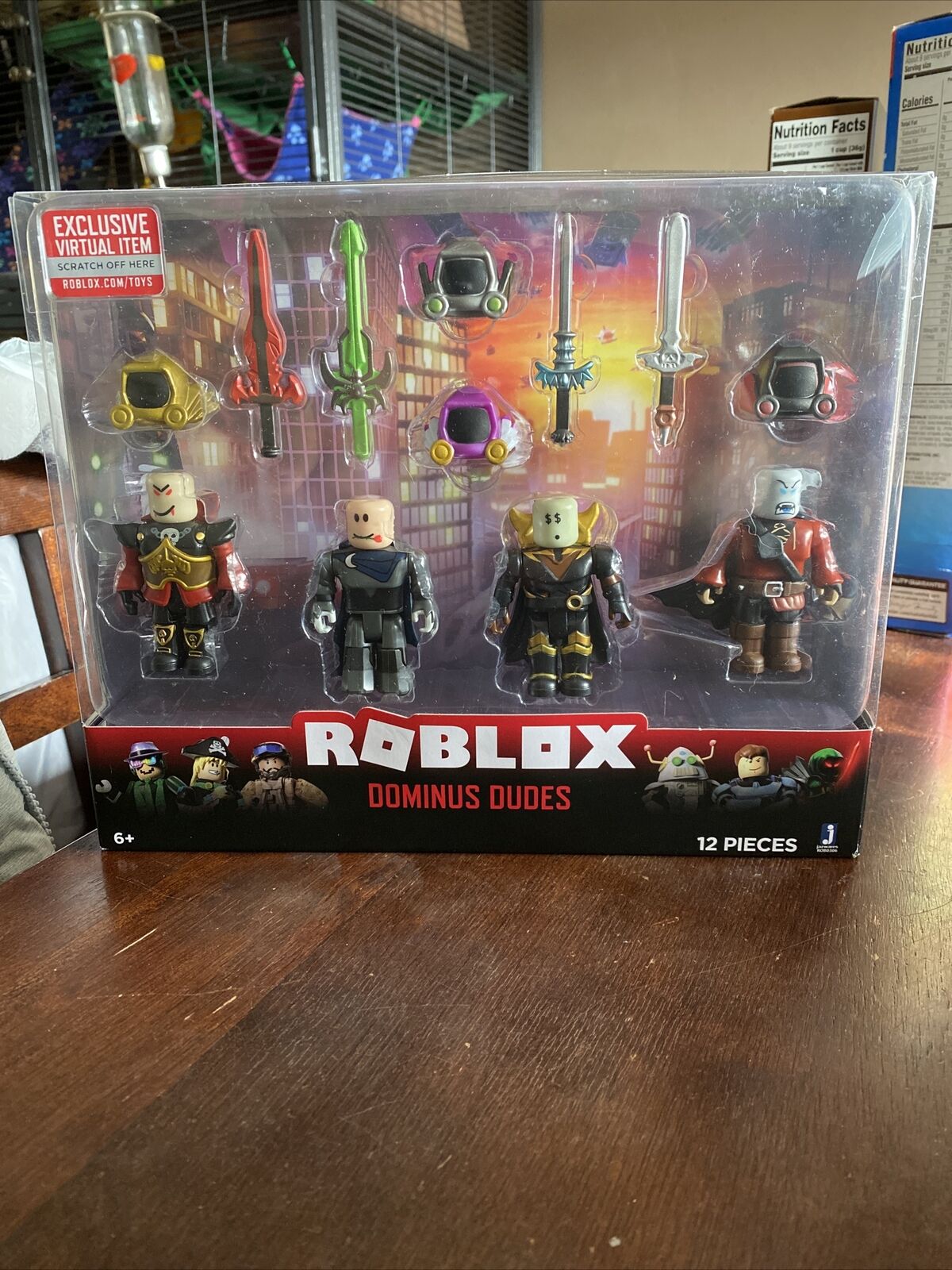 NEW Roblox Dominus Dudes Mix and Match Set of 4 Characters + Accessories +  Code