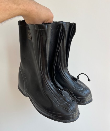 Vintage 1980s Military Combat WaterProof Boots - Picture 4 of 11
