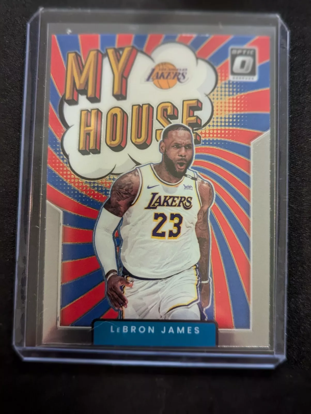 Lebron James trading card