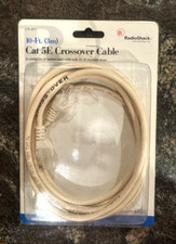 RadioShack - Cat 5E 10Ft Crossover Cable - Co...