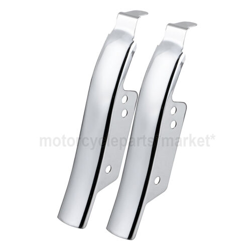 Chrome Fender-Saddlebag Filler Panels For Harley Electra Glide Classic FLHTC - Picture 3 of 13