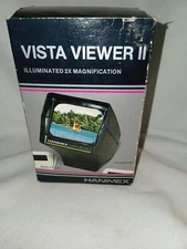 Vintage Hanimex Vista Viewer II Illuminated 2X Magnification