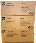 Set of Genuine HP W9061MC Cyan + W9062MC Yellow + W9063MC Magenta Toners