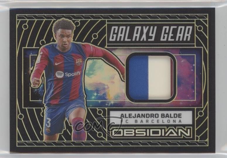 2023 Panini Obsidian Galaxy Gear Electric Etch Yellow 1/10 Alejandro Balde 10yl