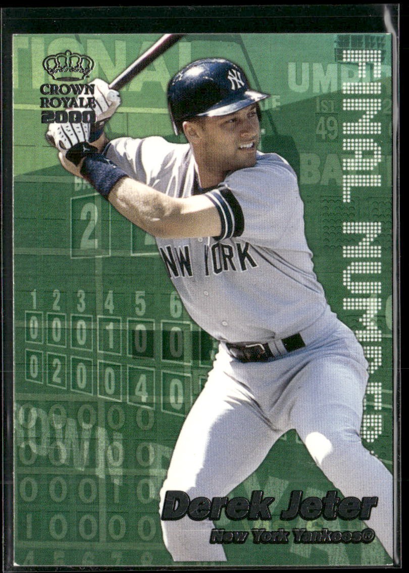 2000 Pacific Crown Royale #17 Derek Jeter Final Numbers