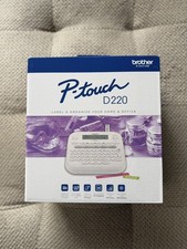Brother P-touch Desktop Label Maker D220 NiB