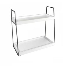 Bathroom Organizer Countertop, Counter Organizer for Bathroom Decor, Wooden Sink