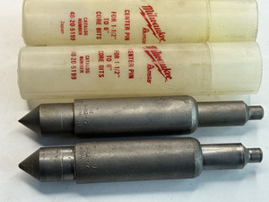 2 Milwaukee 48-20-5199 Center Bits USED SKU