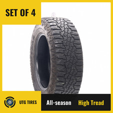 Set Of 4 Used Lt 27565r20 Goodyear Wrangler Ultra Terrain At - 13.5-1532