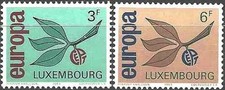 Timbres Europa CEPT Luxembourg 670/671 ** - 85449FV
