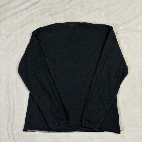 Camicia vintage manica lunga doppio strato reversibile top uomo taglia media skater - Foto 8 di 10