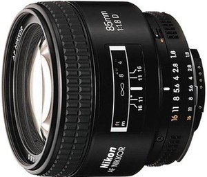 Nikon AF Nikkor 85mm F/1.8 D Lens Photography Camera Lens
