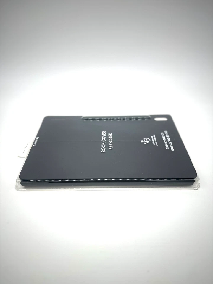 Teclado con cubierta de libro Samsung para Samsung Galaxy Tab S7+, S7+ 5G negro nuevo sellado Foto 2 de 4