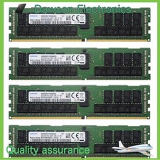 Samsung 128GB 4X32GB DDR4 2933MHz PC4-23400 ECC Registered Server Memory Ram