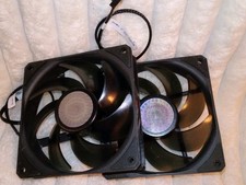 2 Cooler Master PC fans SickleFlow 120 RGB 12...