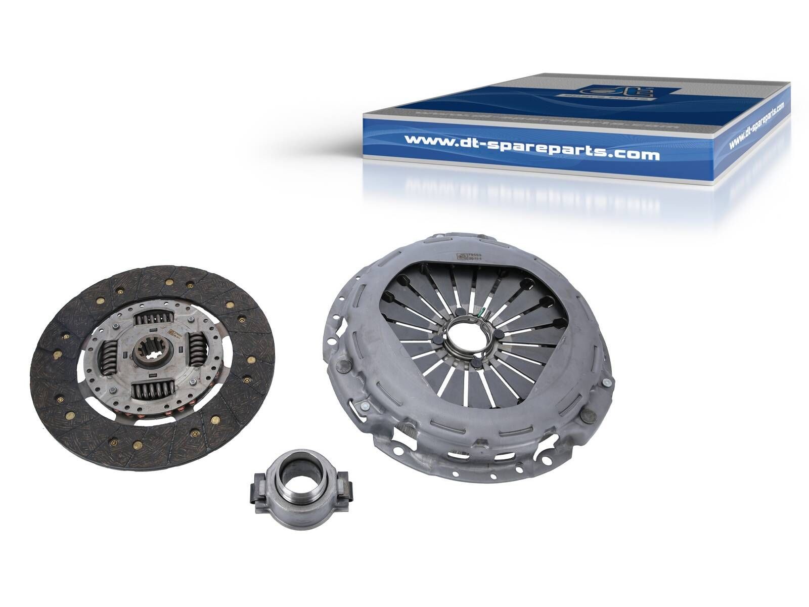 Kit d'embrayage DT Spare Parts 7.90563 de diamètre 267 mm pour transmission camion