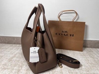 COACH CM545 LANA23 Crossbody 2way Shoulder Bag Leather Brown