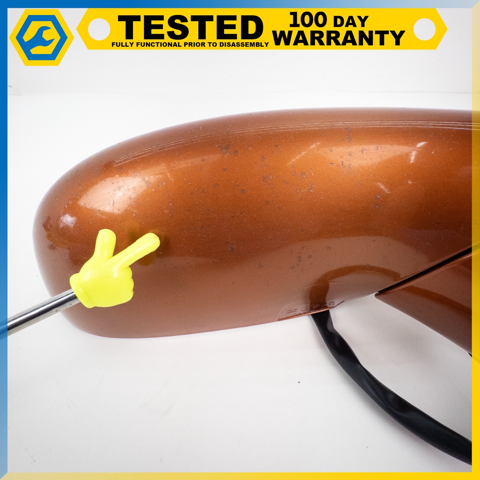 Chevrolet Corvette 2005-2013 Front Right Side mirror Orange
