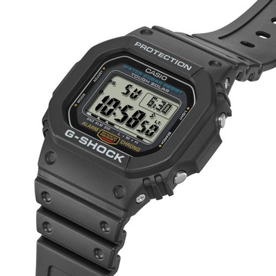 時計 G-SHOCK G-5600UE-1JF CASIO G-SHOCK G-5600UE-1JF Tough Solar Black 43.2mm Digital Watch