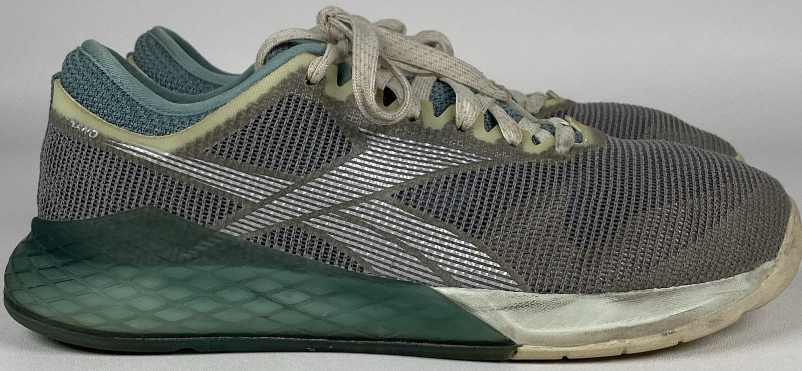 Reebok Nano 9 Grey Green W for sale | eBay display picture 2