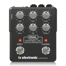 Tc Electronic Dual Wreck Preamp Distortion Guitar Effector No.y537