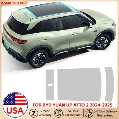 For BYD ATTO 2 2024-UP Sunroof Precut Paint Protection Film Gloss Clear PPF TPU