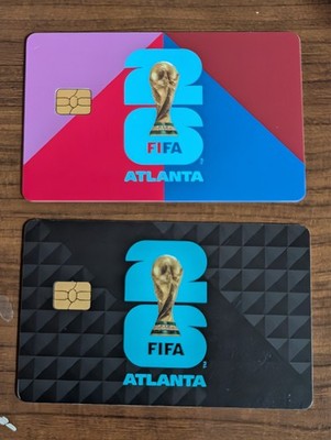 FIFA World Cup 2026 Atlanta MARTA Breeze Card Limited Edition 2 Colors