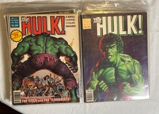 Marvel Comics The Hulk! & Rampaging Hulk Magazine Lot x15 Lou Ferrigno Key