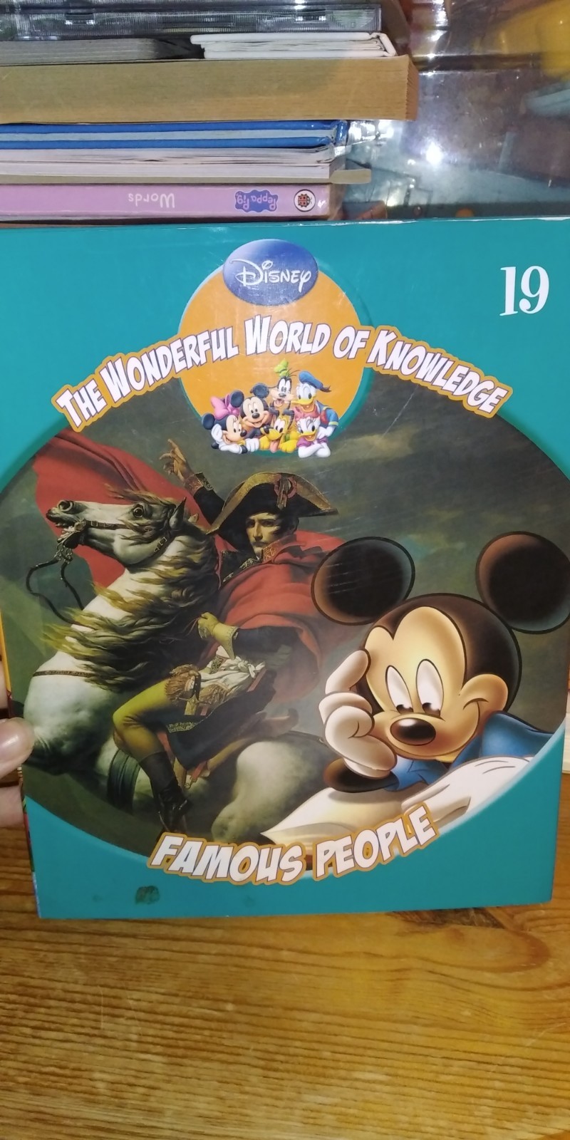 Disney Wonderful World Of Knowledge #19 Hardback Famous People
