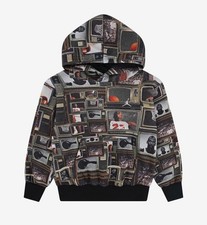 Jordan Brooklyn Fleece Printed Hoodie   Size Large Kids