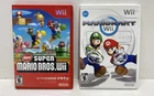 New Super Mario Bros & Mario Kart - Nintendo Wii (CIB)